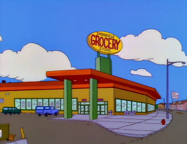 grocery store simpsons wiki