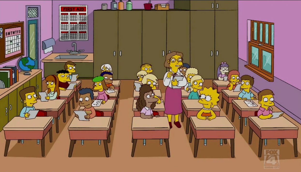 Lisa's Classmate 1 Simpsons Wiki FANDOM powered by Wikia