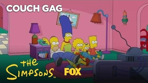 Video Big Bang Theory Couch Gag Season 28 Ep 19 The Simpsons