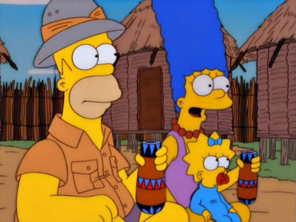 los simpson safari