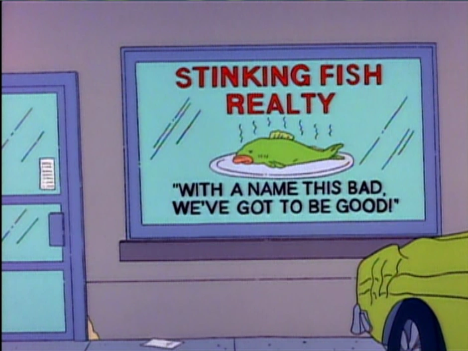 Stinking Fish Realty Simpsons Wiki FANDOM powered by Wikia