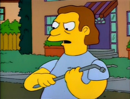 the cable guy simpsons wiki fandom powered by wikia