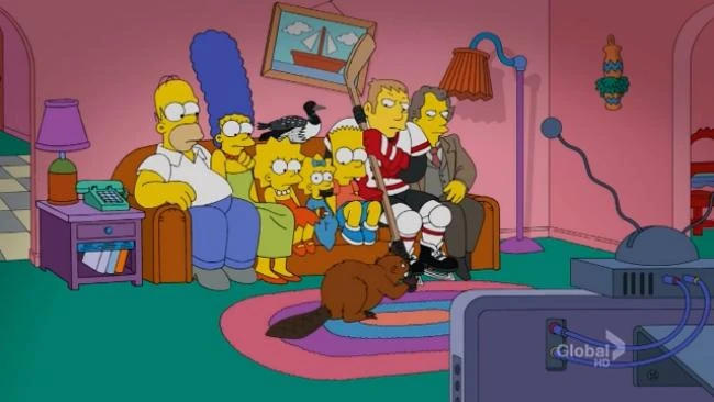 Canadian Symbols Couch Gag Simpsons Wiki Fandom
