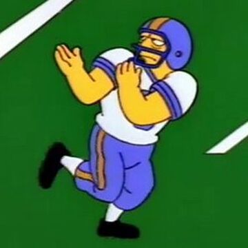 Football Player Simpsons Wiki Fandom