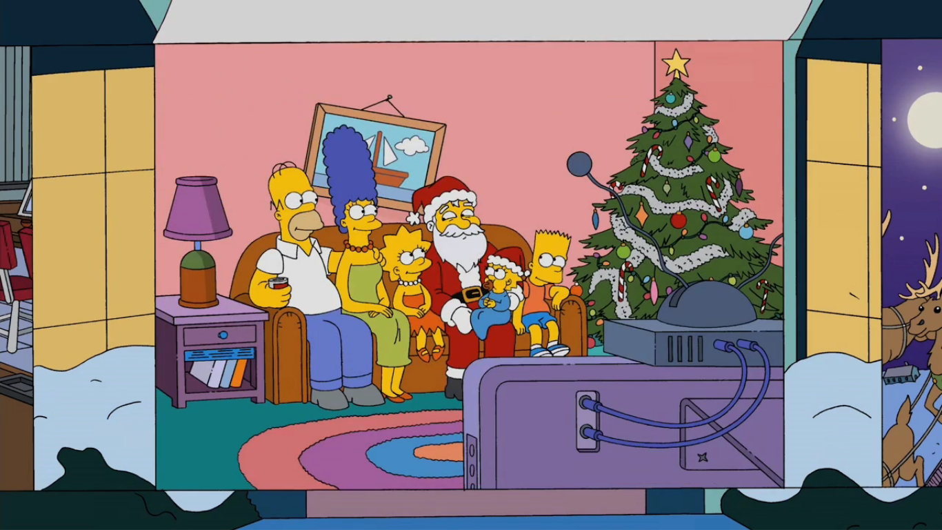 Advent Calendar couch gag Simpsons Wiki Fandom