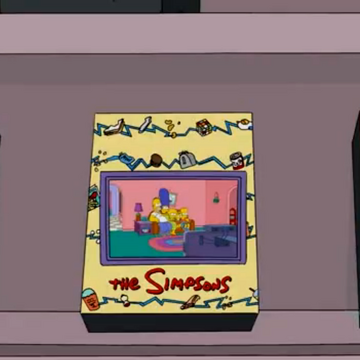 Rental Video Cover Couch Gag Simpsons Wiki Fandom