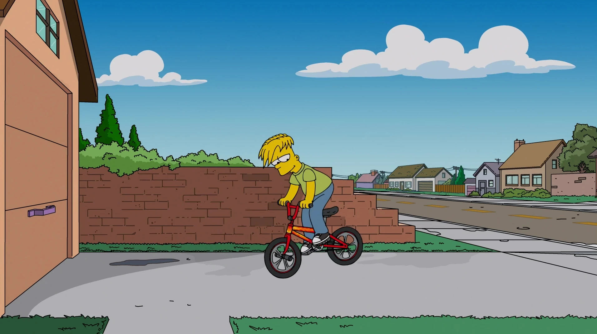 bart simpson bmx bike