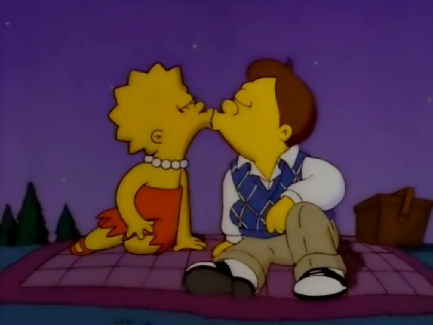 Lisa Simpson and Nelson Muntz - wide 1