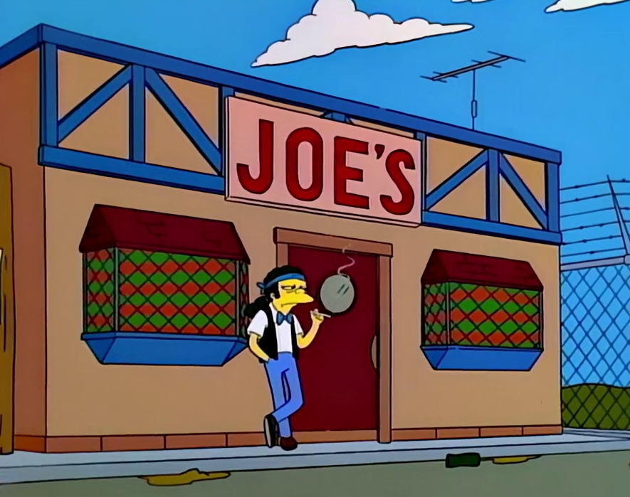 Joe #39 s Tavern Simpsons Wiki FANDOM powered by Wikia Joe #39 s Tavern Simpsons Wiki FANDOM powered by Wikia