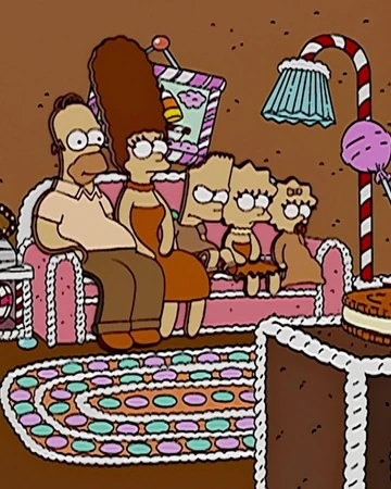Gingerbread Couch Gag Simpsons Wiki Fandom
