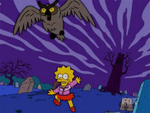 Lisa medo cemiterio