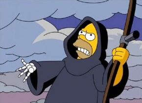 Homer grim reaper avat0