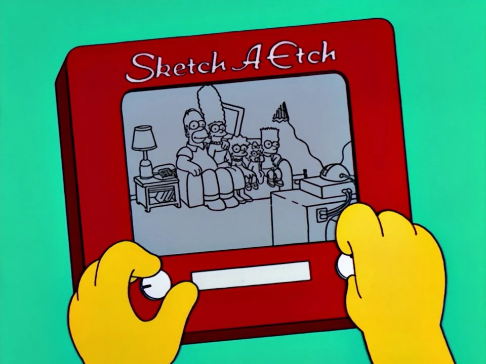 Sketch A Etch Simpsons Wiki Fandom