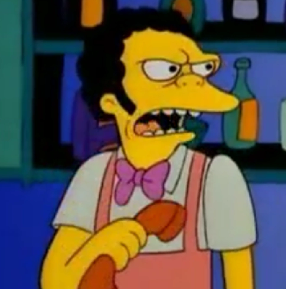 Moe Szyslak Wiki Les Simpson FANDOM powered by Wikia