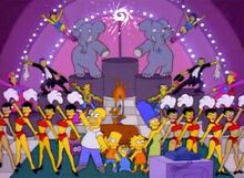 Simpsons abertura circo