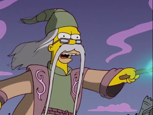 Picture of Greystash.  A character from the Simpsons.