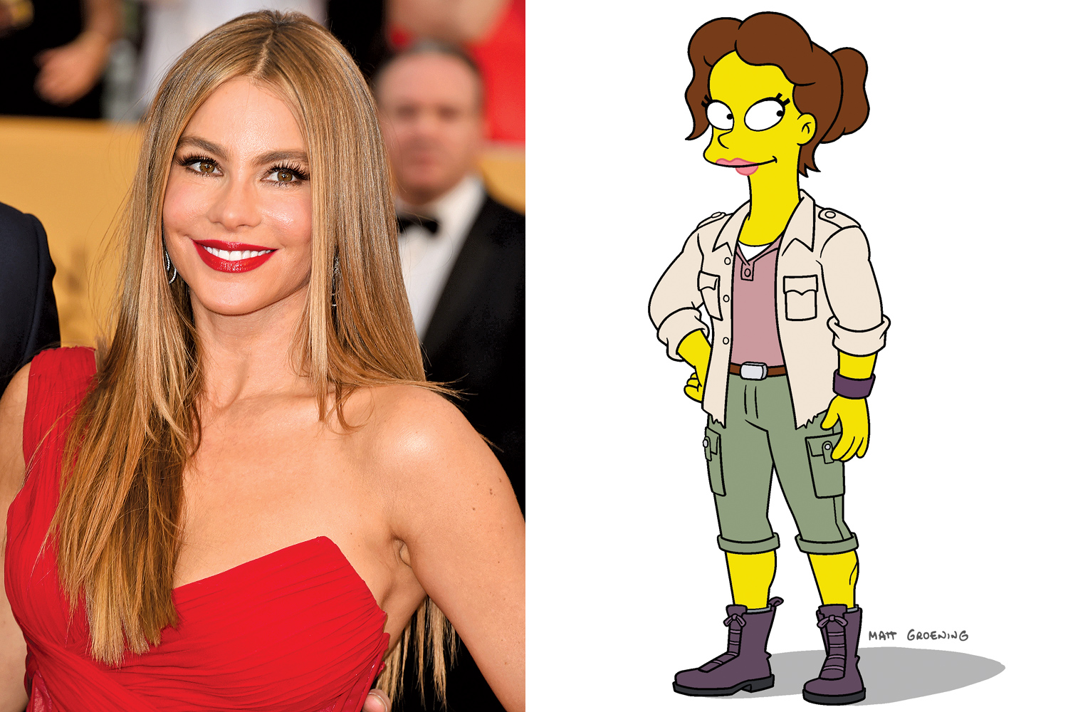 Obraz Sofia Vergara Postać Simpsons Wiki Fandom Powered By Wikia 