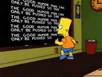 Bart blackboard gag