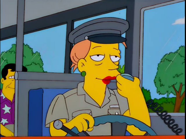 Bus Driver (Sunday Cruddy Sunday) Simpsons Wiki Fandom