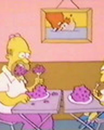 Bart And Dad Eat Dinner Simpsons Wiki Fandom