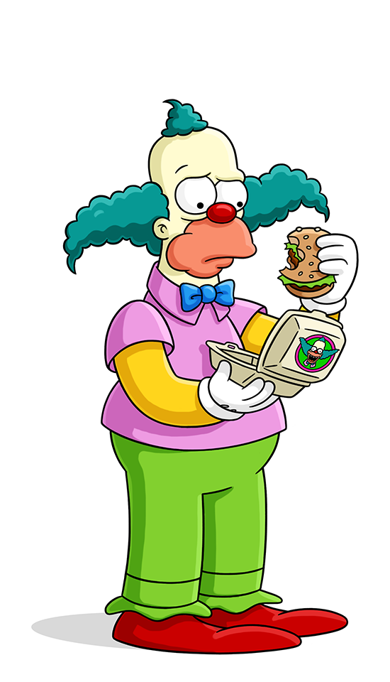 Krusty The Clown Minecraft Skin