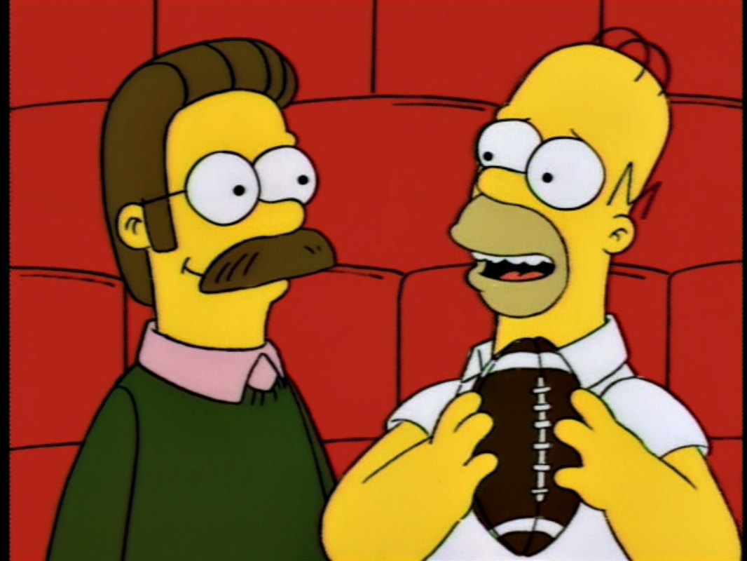 Homer Loves Flanders Simpsons Wiki Fandom Powered By Wikia