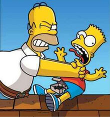 Homer duszący Barta