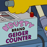 Krusty Brand Geiger Counter Simpsons Wiki Fandom