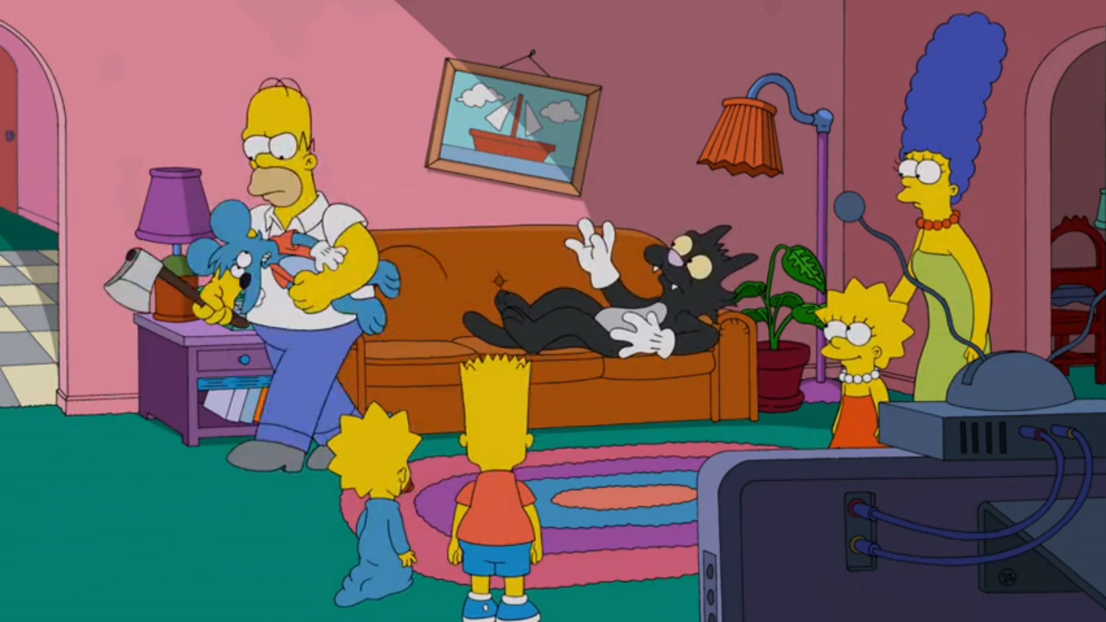 List Of Couch Gags Season 26 30 Simpsons Wiki Fandom