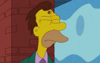Homer Simpson Brain Leaving Gif
