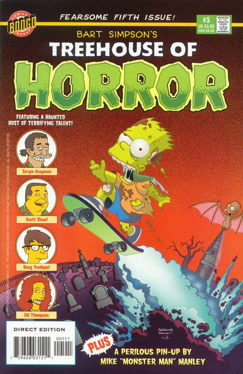 Bart Simpson S Treehouse Of Horror 5 Simpsons Wiki Fandom