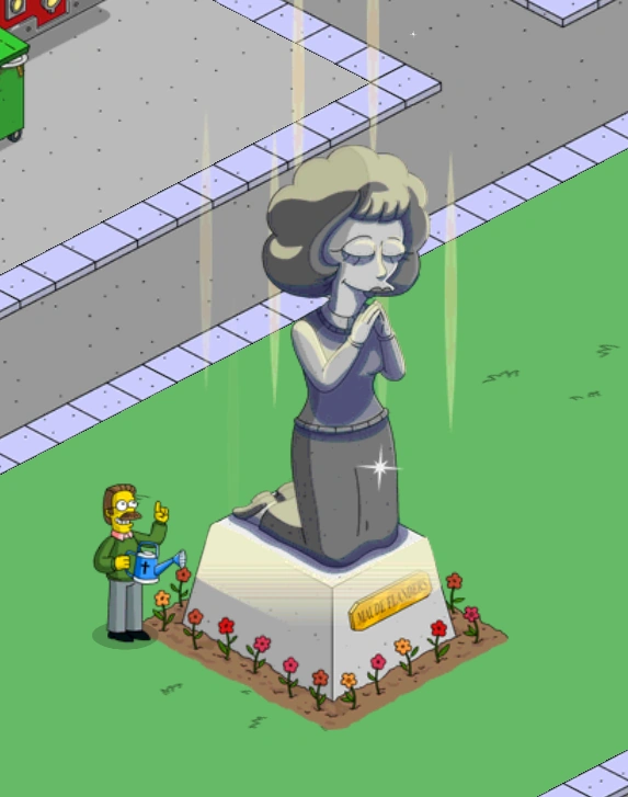 Praiseland Statue The Simpsons Tapped Out Wiki Fandom