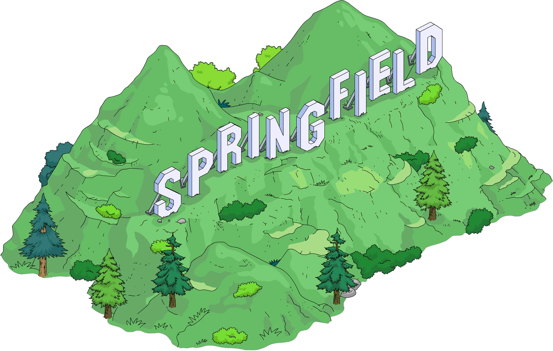 Springfield Sign | The Simpsons: Tapped Out Wiki | FANDOM powered by Wikia