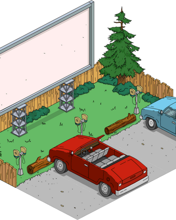 Drive In Theater The Simpsons Tapped Out Wiki Fandom