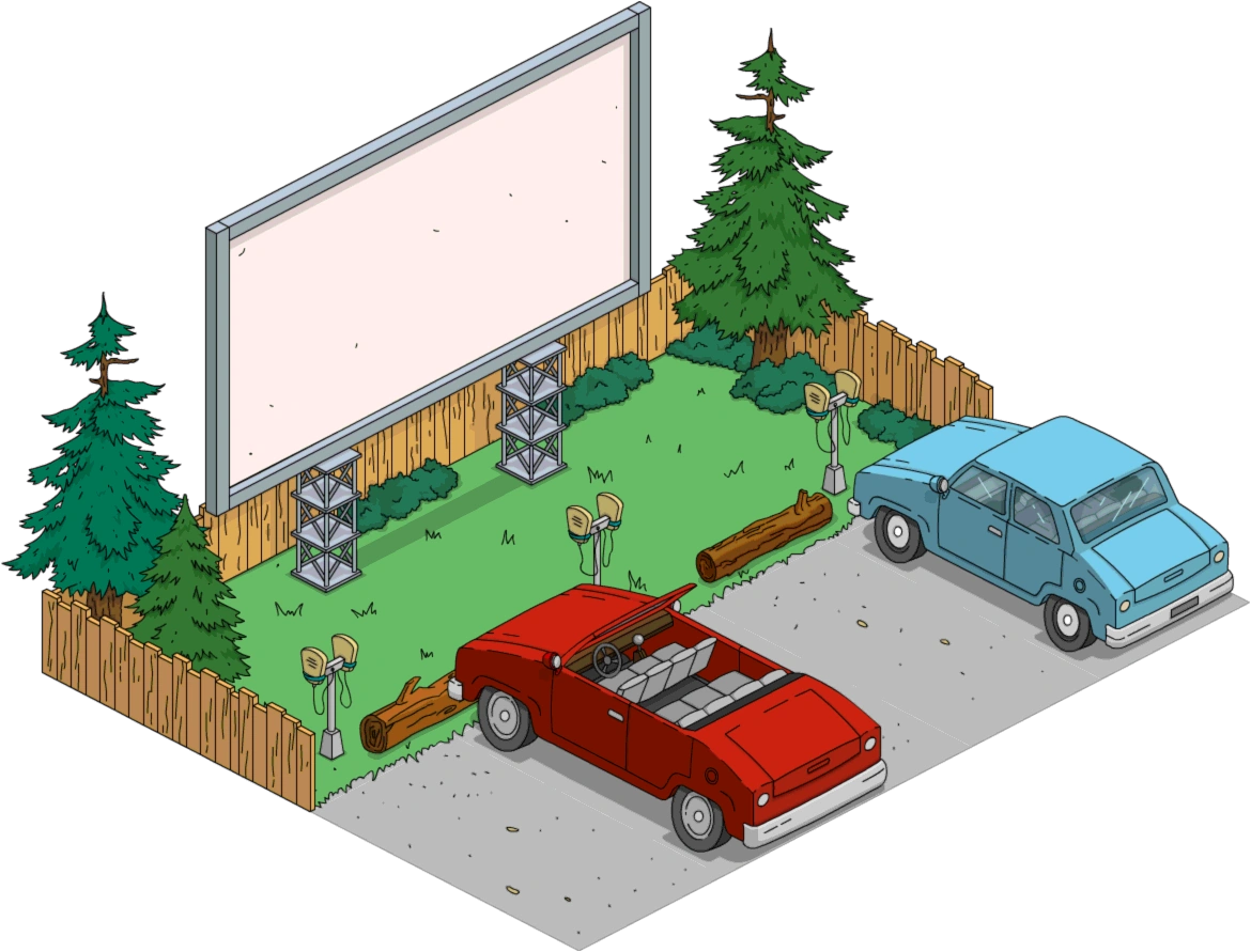Drive-In Theater | The Simpsons: Tapped Out Wiki | FANDOM powered by Wikia
