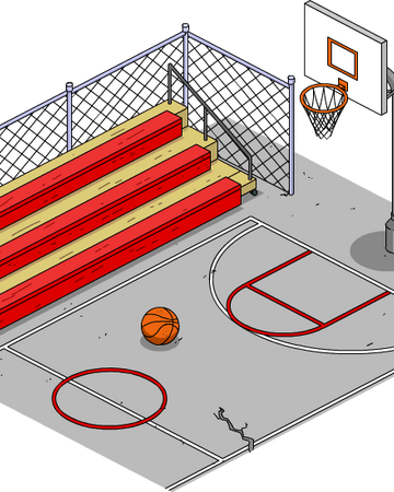 Outdoor Half Court The Simpsons Tapped Out Wiki Fandom