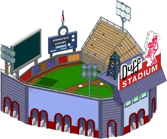 Duff Stadium The Simpsons Tapped Out Wiki Fandom