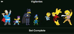 Vigilantes Character Collection