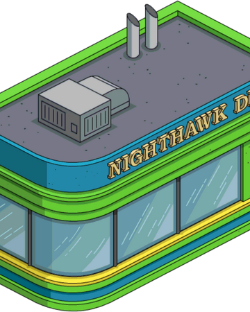 Nighthawk Diner The Simpsons Tapped Out Wiki Fandom