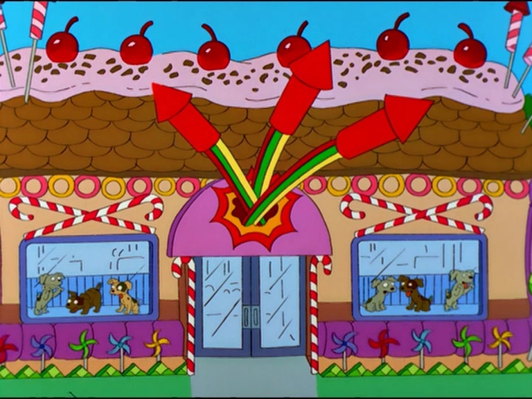 Image Fireworks Candy and Puppies.png The Simpsons Tapped Out Wiki