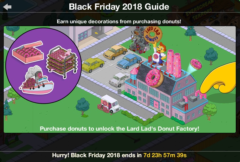 Black Friday 2018 Promotion The Simpsons Tapped Out Wiki Fandom