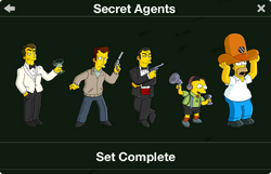 Secret Agents Character Collection