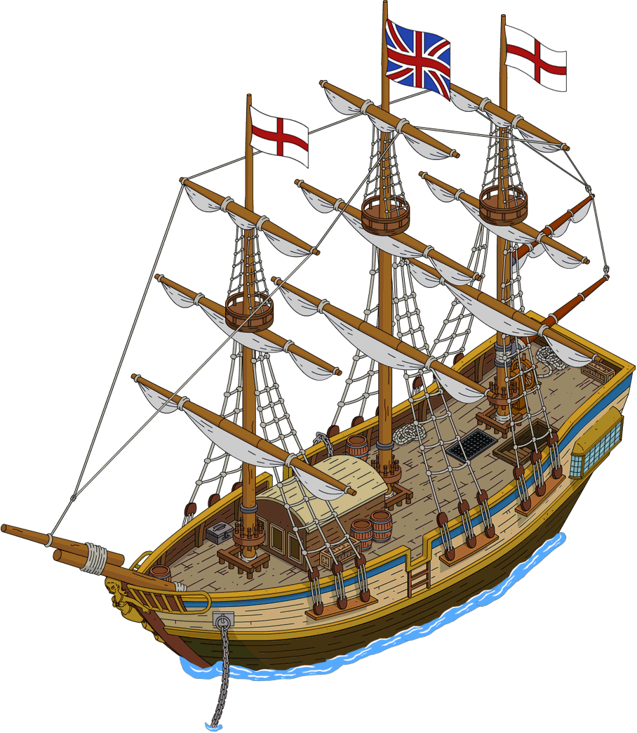 pirate ship the simpsons