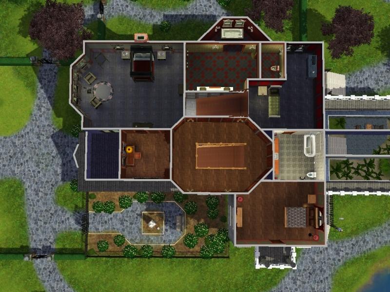 Image - Goth Manor 2nd floor.JPG | The Sims Wiki | FANDOM powered by Wikia