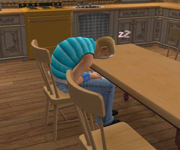 File:Ts2 sim passed out in food.png