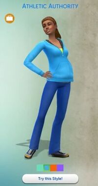 Justine Keaton TS4 Styled Look