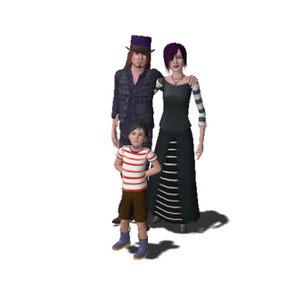 Goth Family The Sims Wiki Fandom