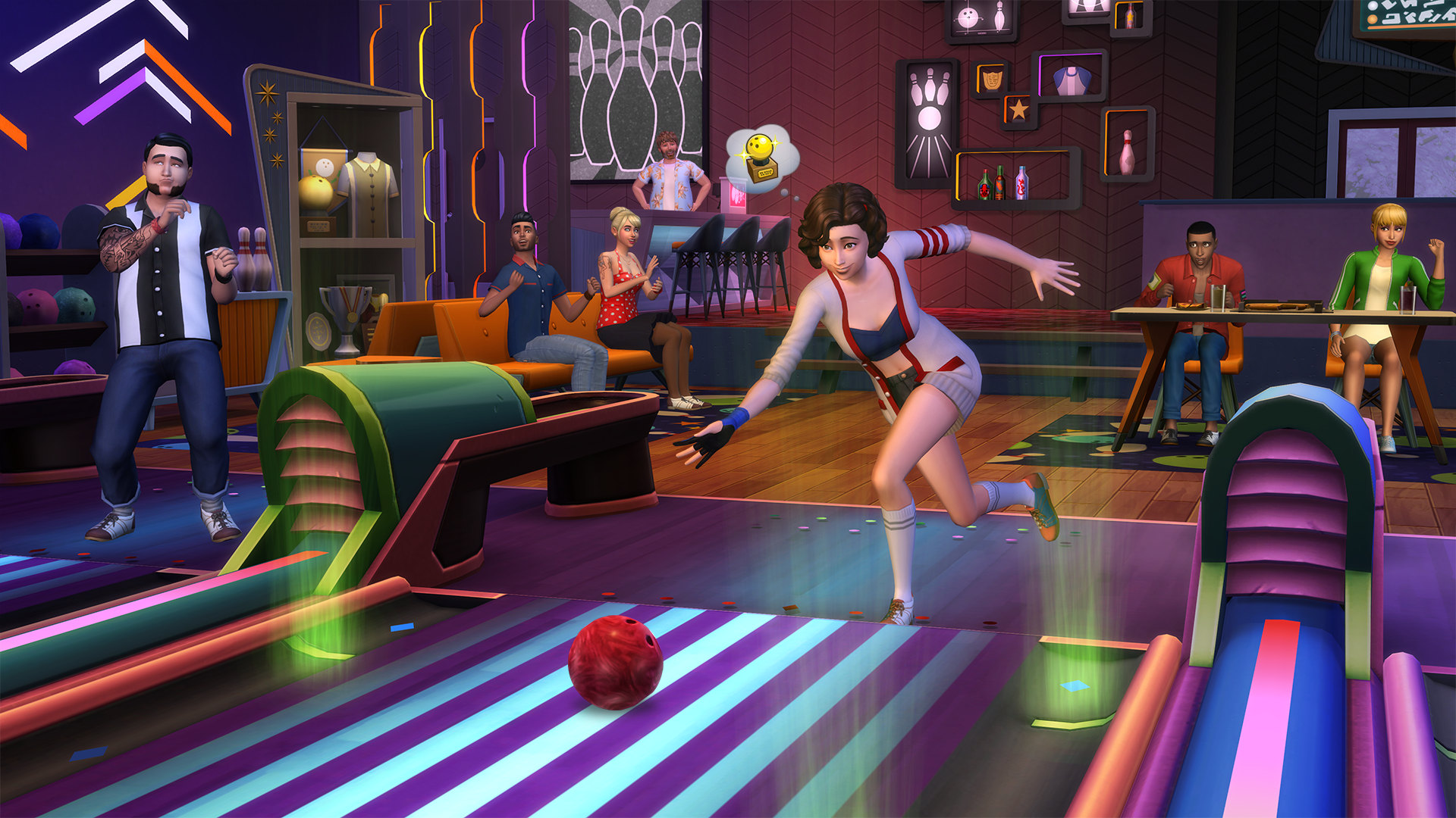 Imagen - Los Sims 4 Noche de Bolos.png | SimsPedia | FANDOM powered by ...