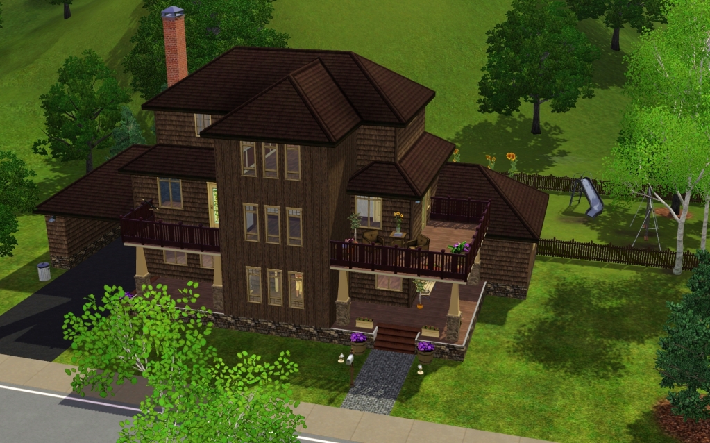 sims 4 bachelor house