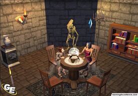 Bella in a seance